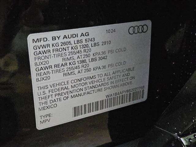 new 2025 Audi SQ5 car, priced at $70,140