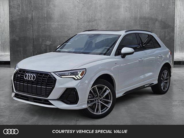new 2024 Audi Q3 car, priced at $46,732