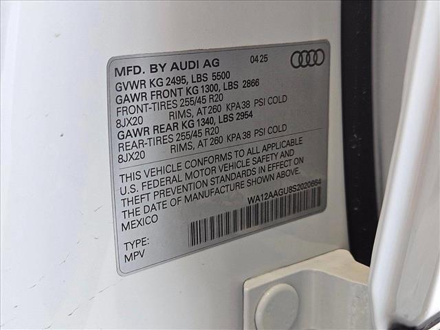 new 2025 Audi Q5 car, priced at $58,634