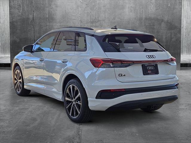 new 2025 Audi Q4 e-tron car, priced at $58,630