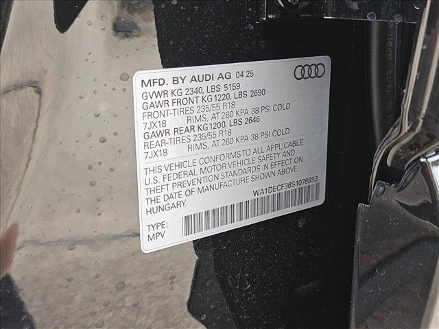 new 2025 Audi Q3 car, priced at $42,089