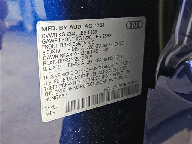 new 2025 Audi Q3 car, priced at $44,027