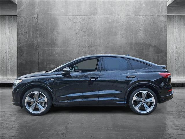new 2025 Audi Q4 e-tron Sportback car, priced at $65,489