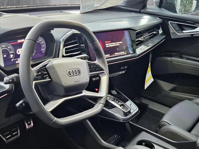 new 2025 Audi Q4 e-tron Sportback car, priced at $65,489