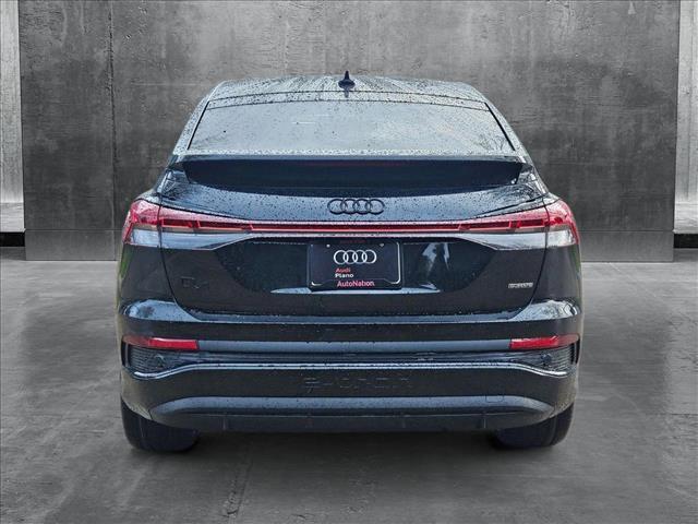 new 2025 Audi Q4 e-tron Sportback car, priced at $65,489
