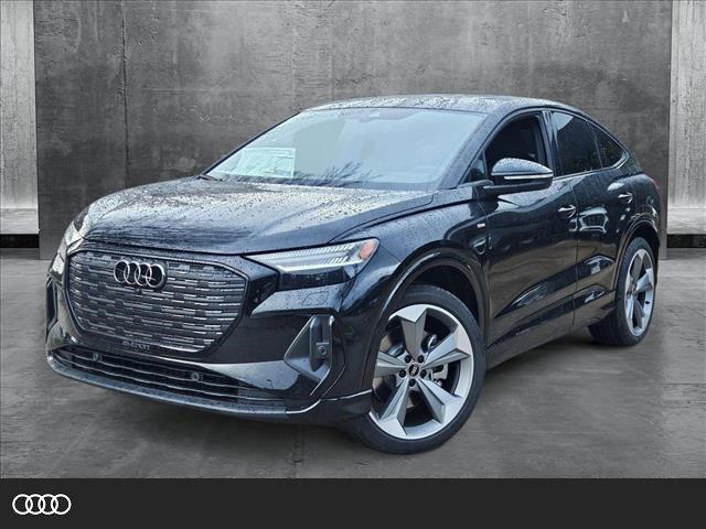 new 2025 Audi Q4 e-tron Sportback car, priced at $64,989