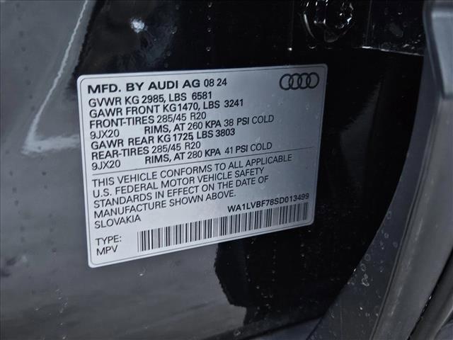 new 2025 Audi Q7 car, priced at $75,800