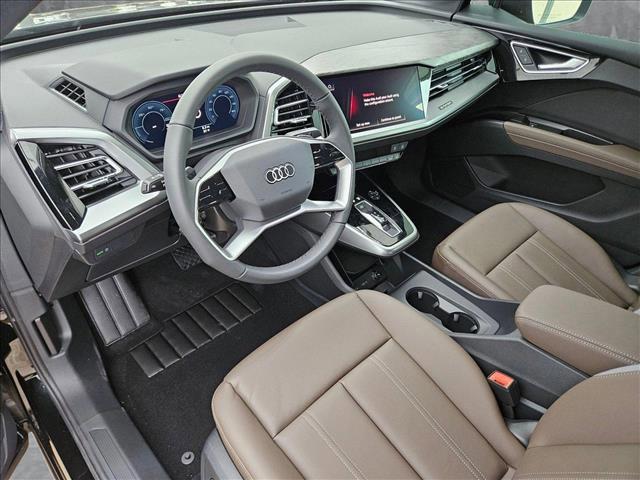 new 2025 Audi Q4 e-tron car, priced at $55,222