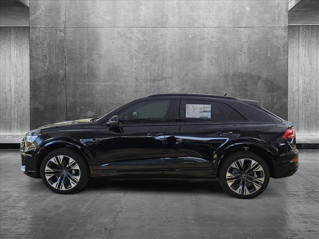 new 2025 Audi Q8 car, priced at $84,465