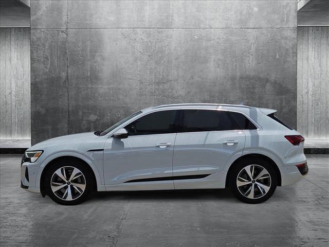 used 2024 Audi Q8 e-tron car, priced at $52,991