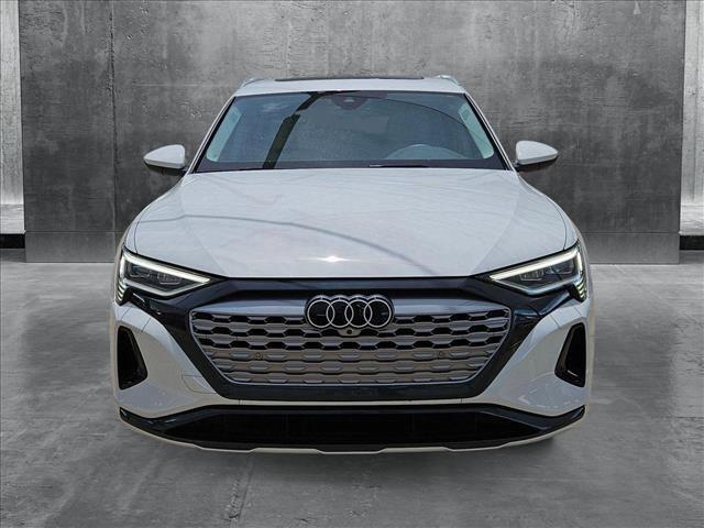 used 2024 Audi Q8 e-tron car, priced at $52,991