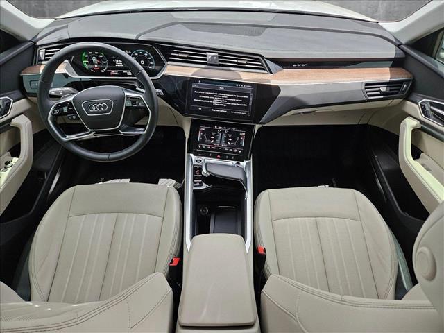 used 2024 Audi Q8 e-tron car, priced at $52,991