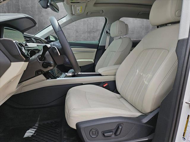 used 2024 Audi Q8 e-tron car, priced at $52,991
