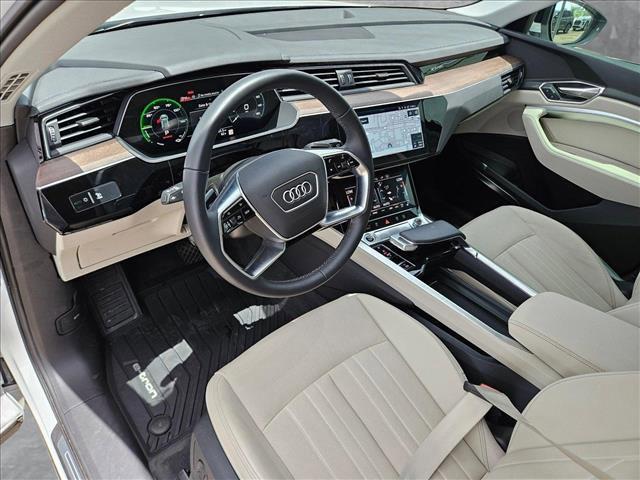 used 2024 Audi Q8 e-tron car, priced at $52,991