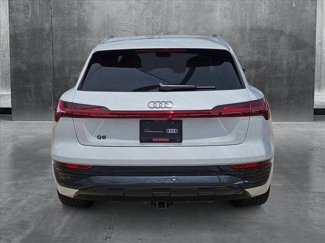 used 2024 Audi Q8 e-tron car, priced at $52,991