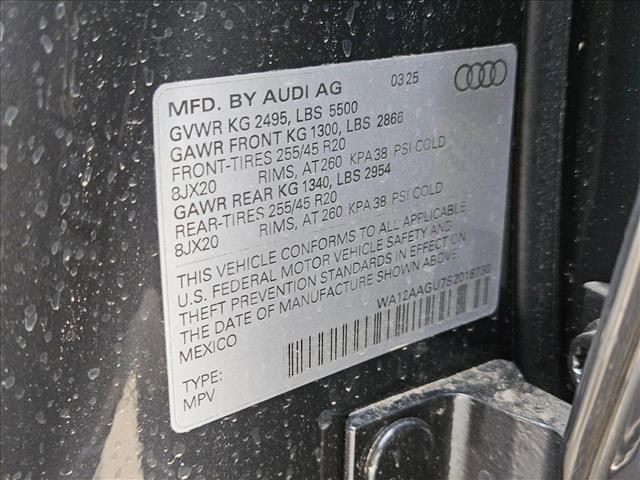 new 2025 Audi Q5 car, priced at $58,442
