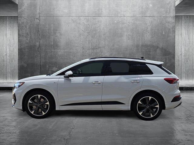 used 2024 Audi Q4 e-tron car, priced at $39,991
