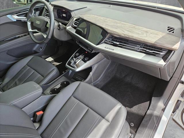 used 2024 Audi Q4 e-tron car, priced at $39,991