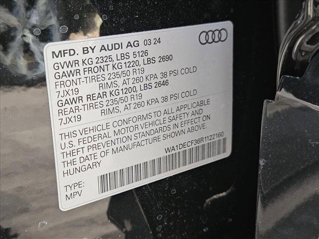 new 2024 Audi Q3 car, priced at $42,383