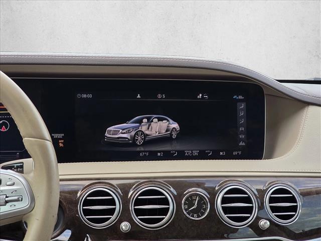 used 2020 Mercedes-Benz S-Class car, priced at $33,996