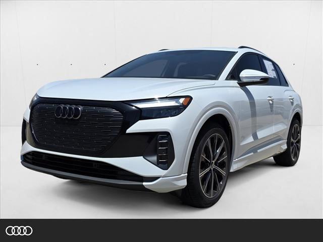new 2025 Audi Q4 e-tron car, priced at $49,710