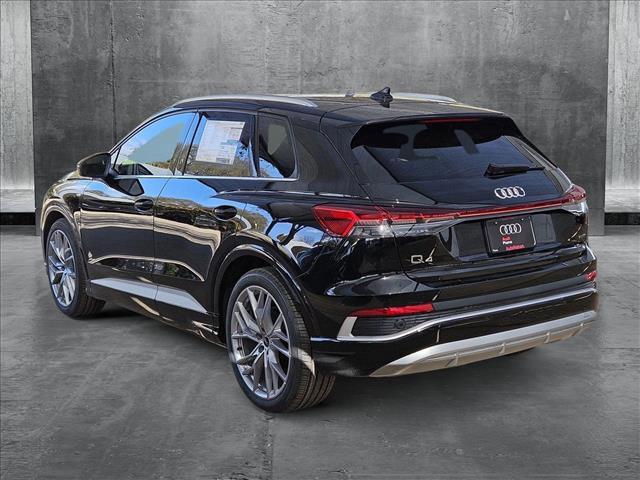 new 2025 Audi Q4 e-tron car, priced at $61,620