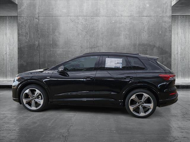 new 2025 Audi Q4 e-tron car, priced at $60,806