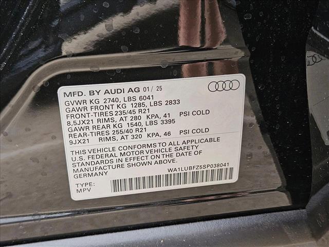 new 2025 Audi Q4 e-tron car, priced at $60,806