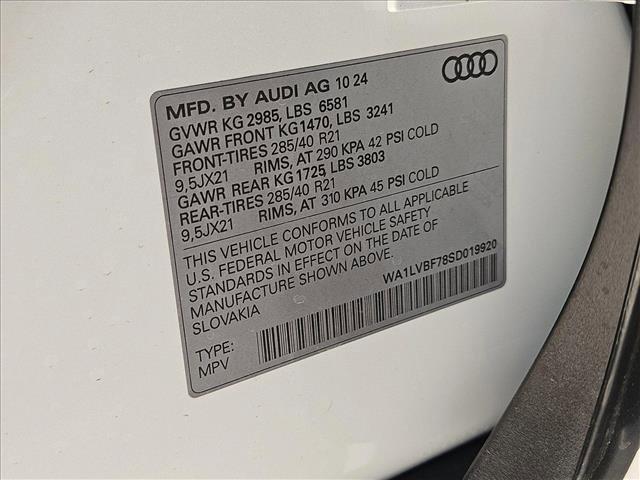 new 2025 Audi Q7 car, priced at $77,840