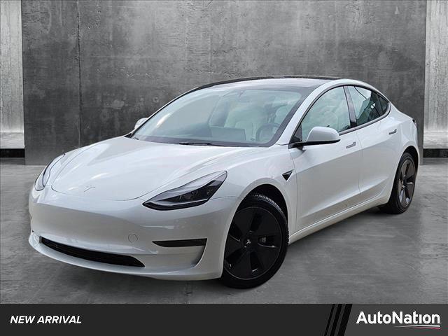 used 2023 Tesla Model 3 car, priced at $26,667