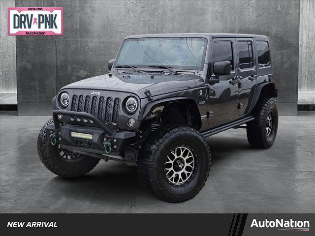 used 2016 Jeep Wrangler Unlimited car, priced at $21,449