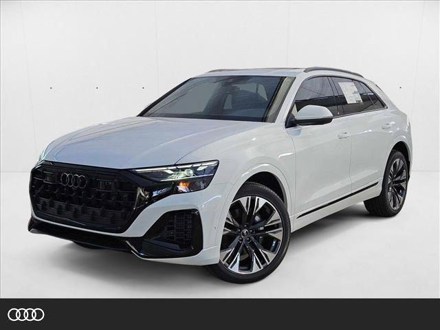 new 2025 Audi Q8 car, priced at $73,584