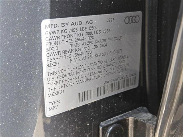 new 2025 Audi Q5 car, priced at $58,442