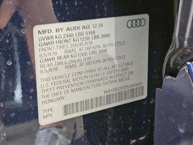 new 2025 Audi Q3 car, priced at $44,027