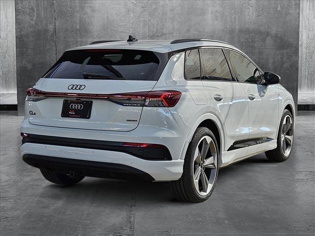 new 2025 Audi Q4 e-tron car, priced at $65,030