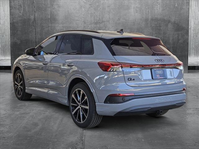 new 2025 Audi Q4 e-tron car, priced at $58,035