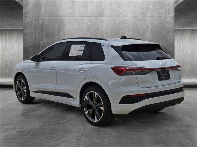 new 2024 Audi Q4 e-tron car, priced at $56,435