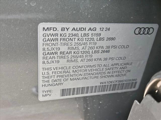 new 2025 Audi Q3 car, priced at $44,027