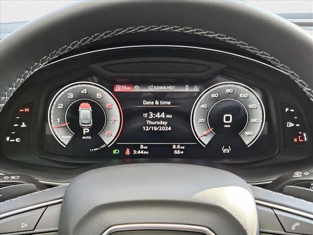 new 2025 Audi Q8 car, priced at $72,995