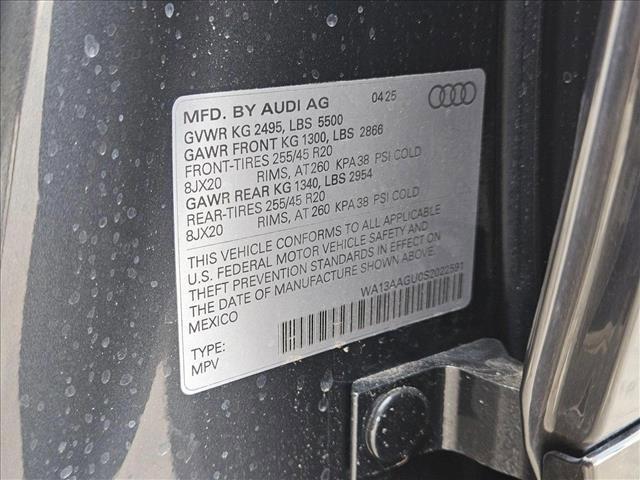new 2025 Audi Q5 car, priced at $61,229
