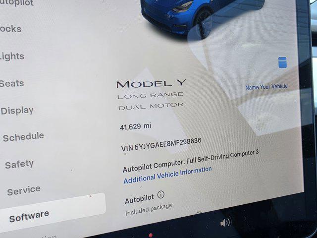 used 2021 Tesla Model Y car, priced at $29,449