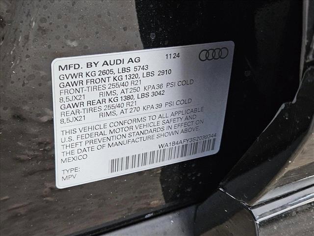 new 2025 Audi SQ5 car, priced at $71,140