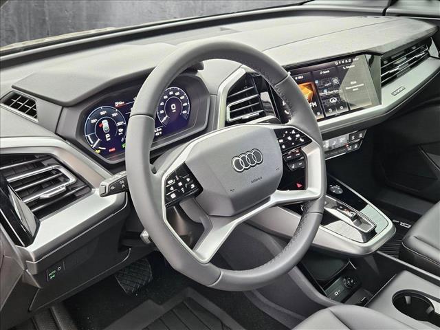 new 2025 Audi Q4 e-tron car, priced at $62,040