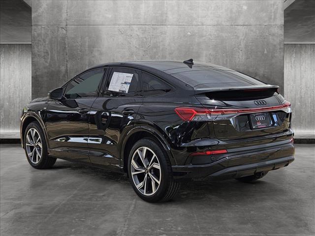 new 2024 Audi Q4 e-tron Sportback car, priced at $63,170