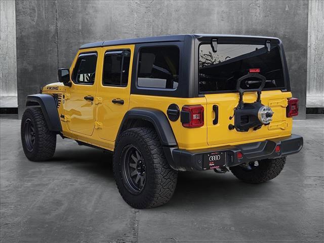 used 2021 Jeep Wrangler Unlimited car, priced at $26,894