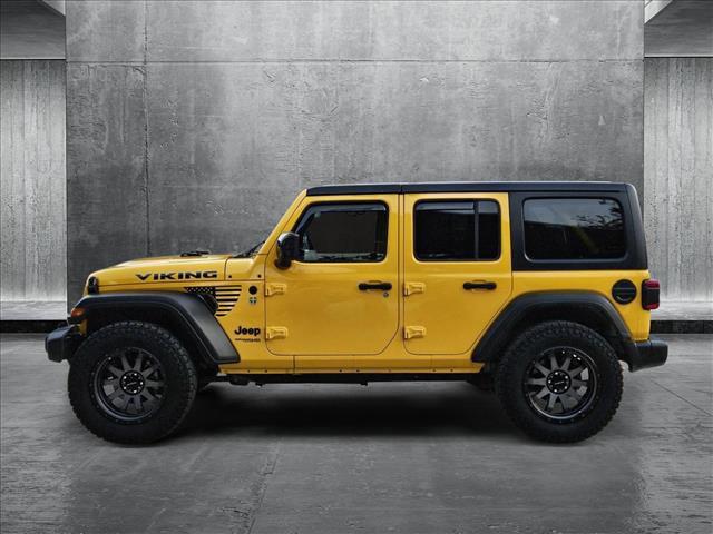 used 2021 Jeep Wrangler Unlimited car, priced at $26,894