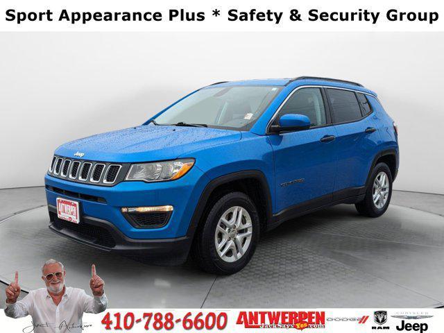 used 2020 Jeep Compass car, priced at $18,000