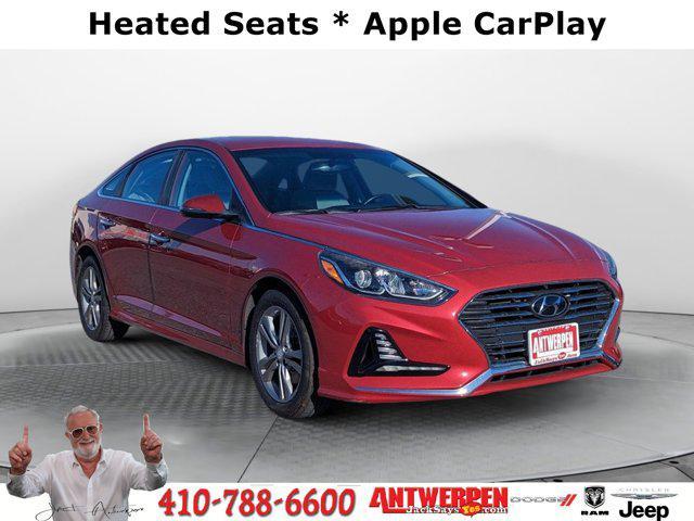 used 2018 Hyundai Sonata car, priced at $15,956