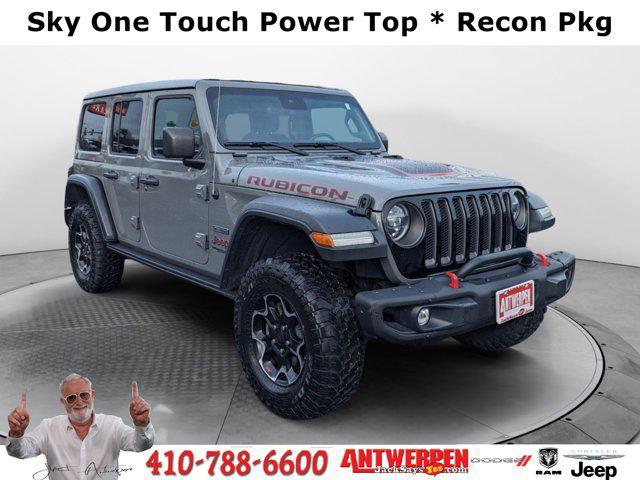 used 2020 Jeep Wrangler Unlimited car, priced at $31,495