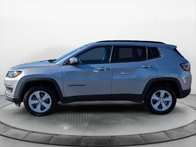 used 2021 Jeep Compass car, priced at $18,500